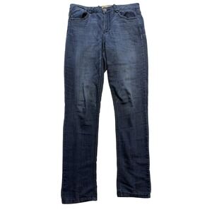 Democracy Liberty Skinny Jeans Womens 12 Blue Med Wash Mid Rise Denim 33x31‎